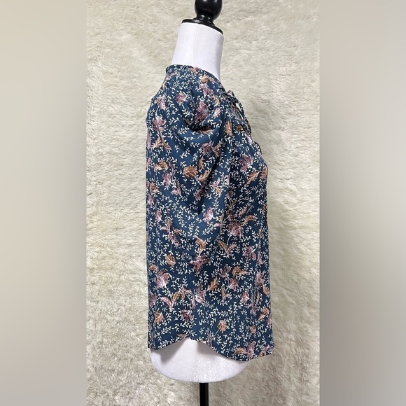 🆕 Matilda Jane Good Hart Surprise Flowers Puff-Sleeve V-Neck Top - Picture 6 of 11